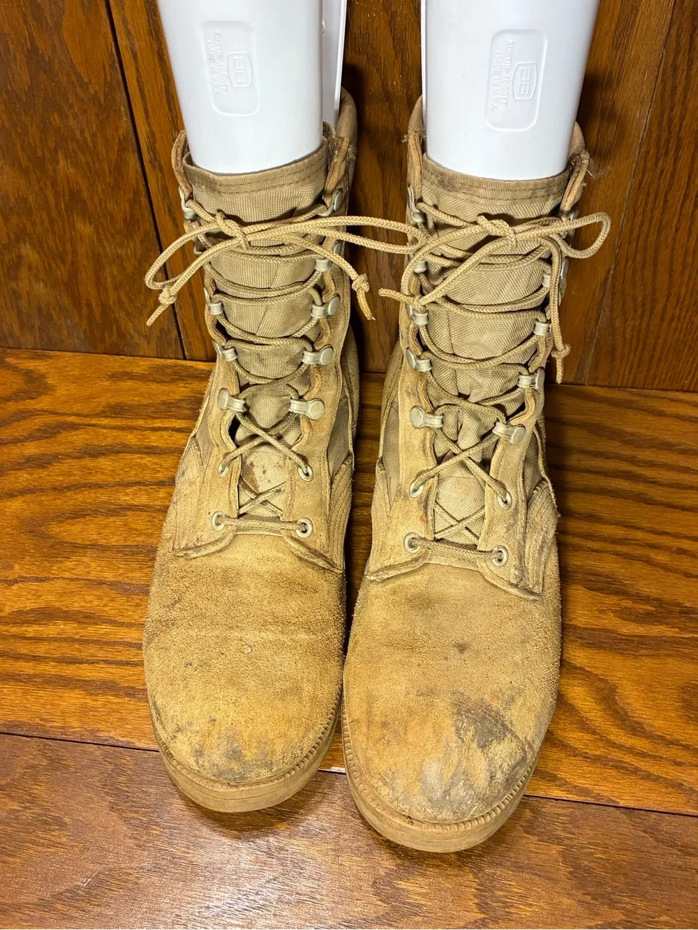 Altama 5200 PJ 07-07 Vibram Military Desert Tan Combat Boots Men's Size 10.5